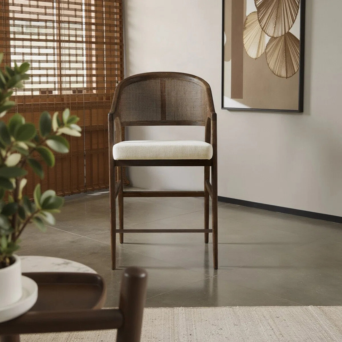 Foam Padding Wing Back Accent Bar Stools (Set of 2) | Wayfair North America