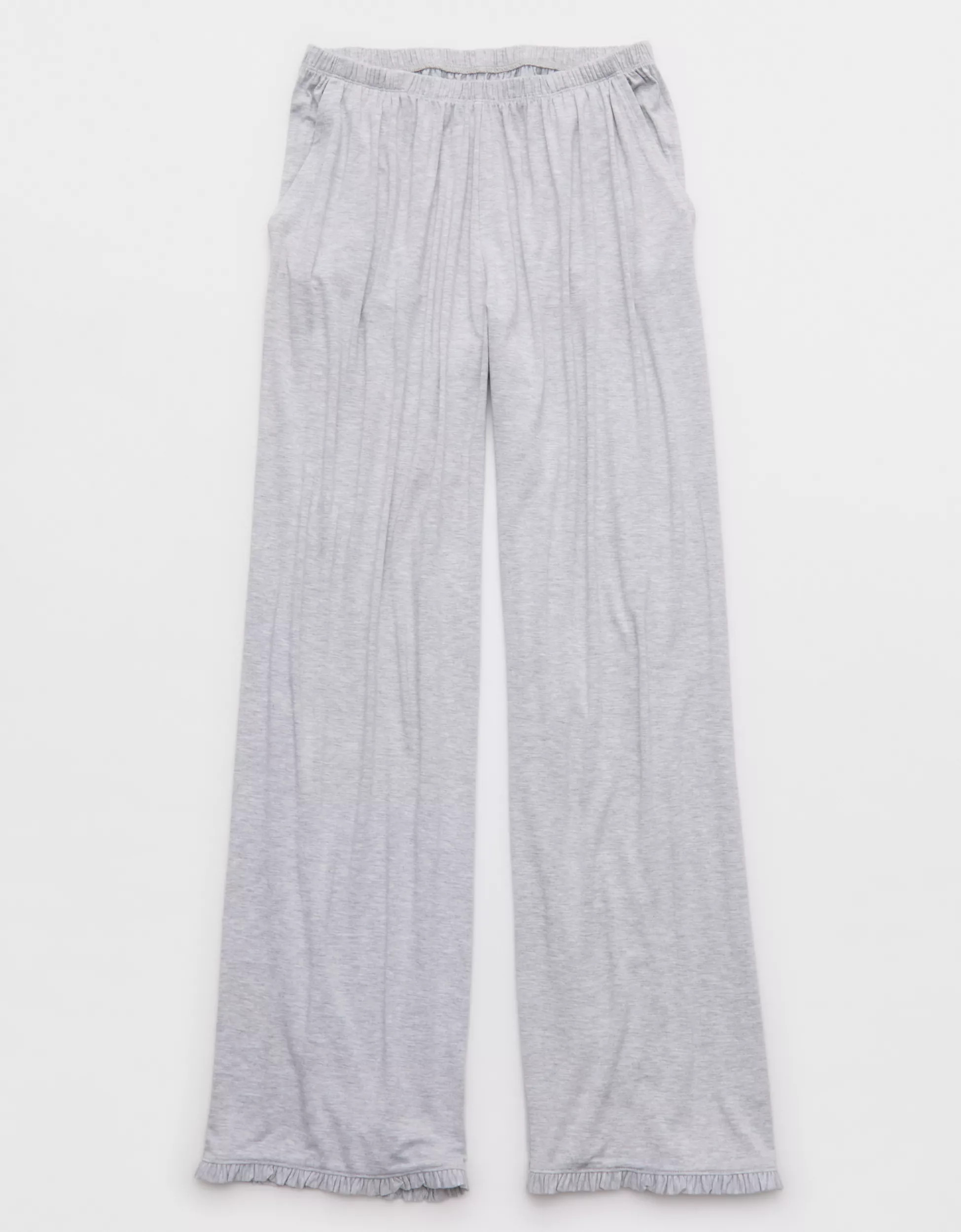 Aerie Real Soft® Ruffle Trouser PJ Pant | Aerie