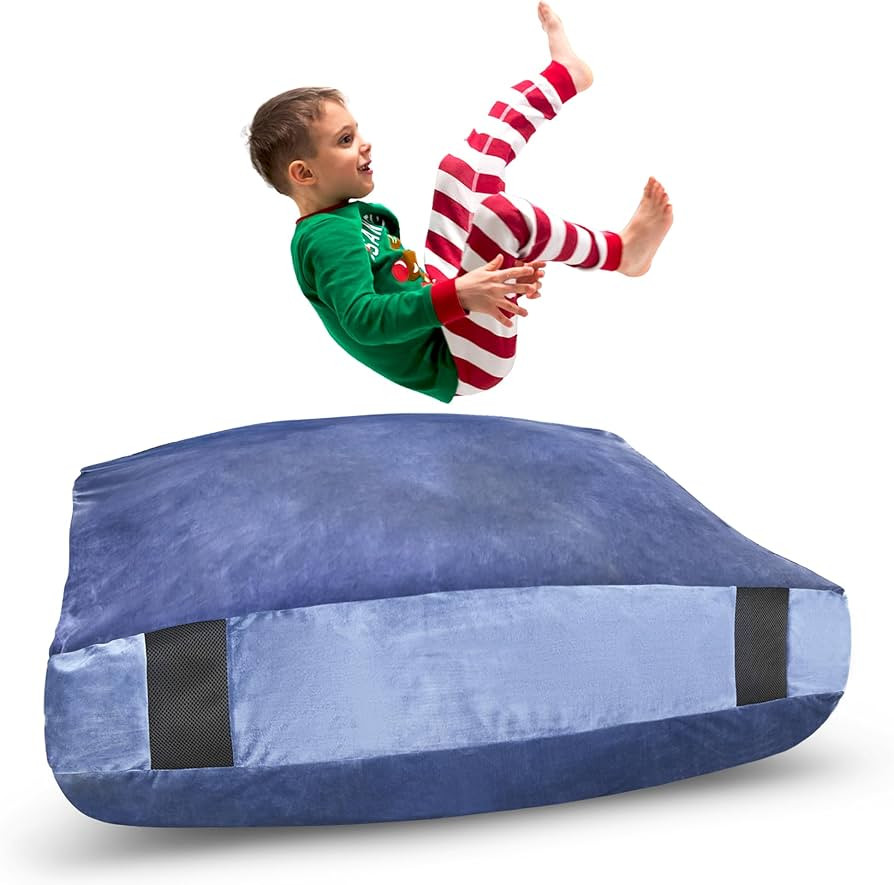 Cheer Collection Crash Pad - Crash Pads for Kids Sensory with Washable Cover - Sensory Room Must ... | Amazon (US)