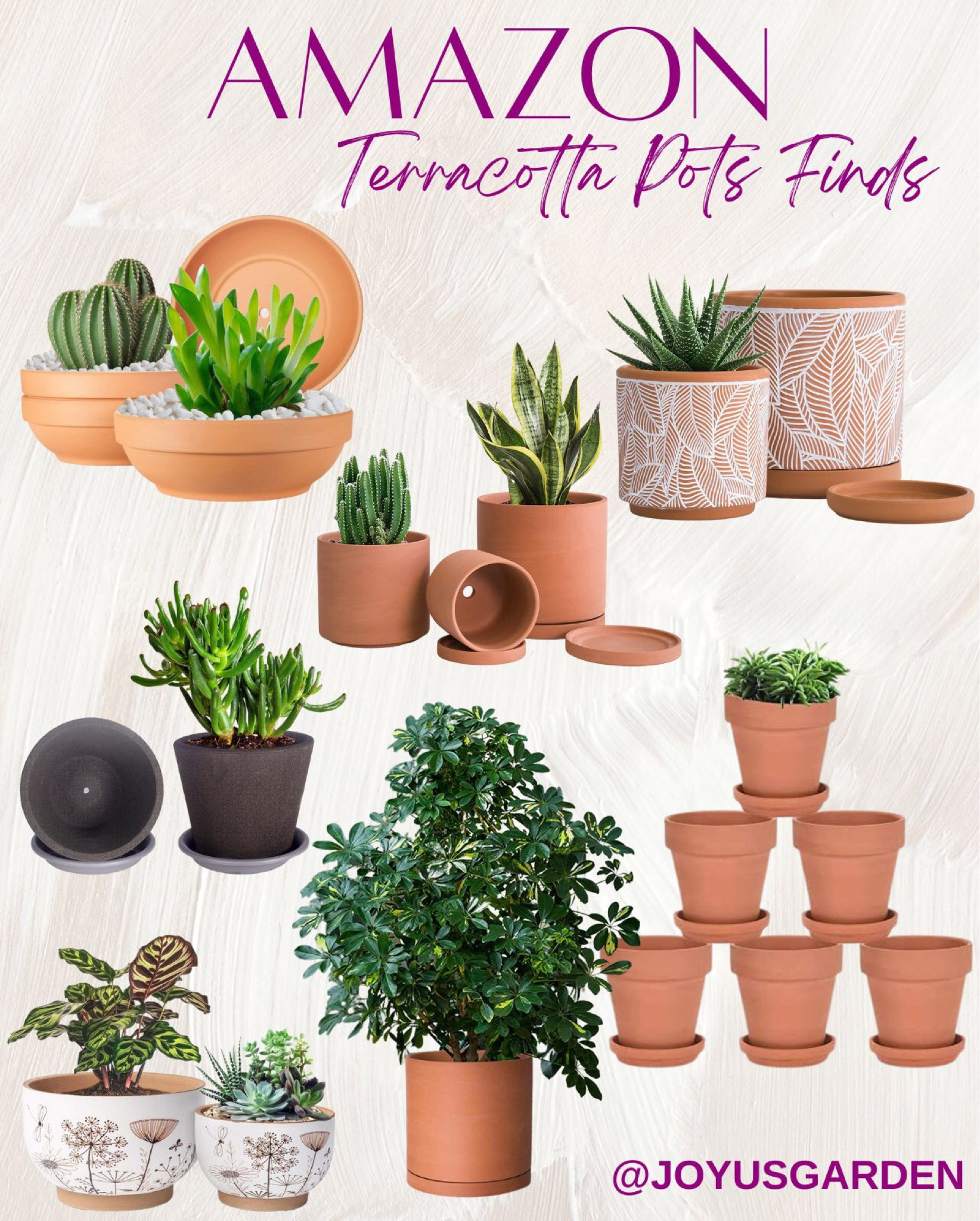 Terra-cotta pots under $100 | Gardening finds | Find on Amazon | Outdoor planters

#plantlovers #outdoorplants #gardening #plantaddict #plantlove #inspiration

#LTKFind #LTKhome #LTKunder100