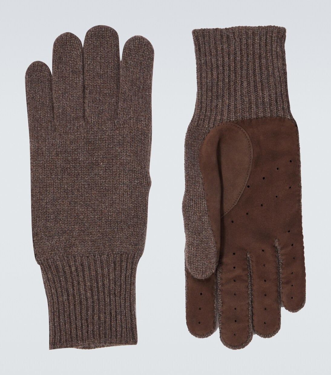 Cashmere and suede gloves | Mytheresa (UK)