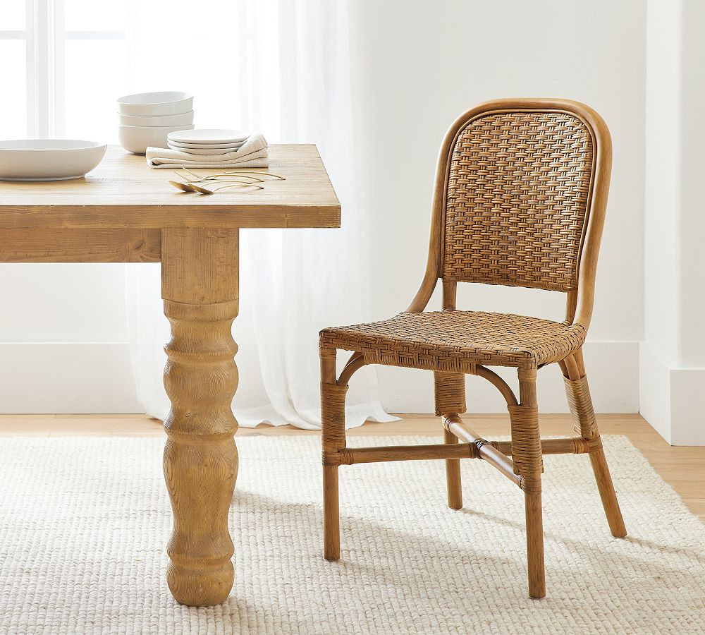 Isla Rattan Dining Chair | Pottery Barn (US)