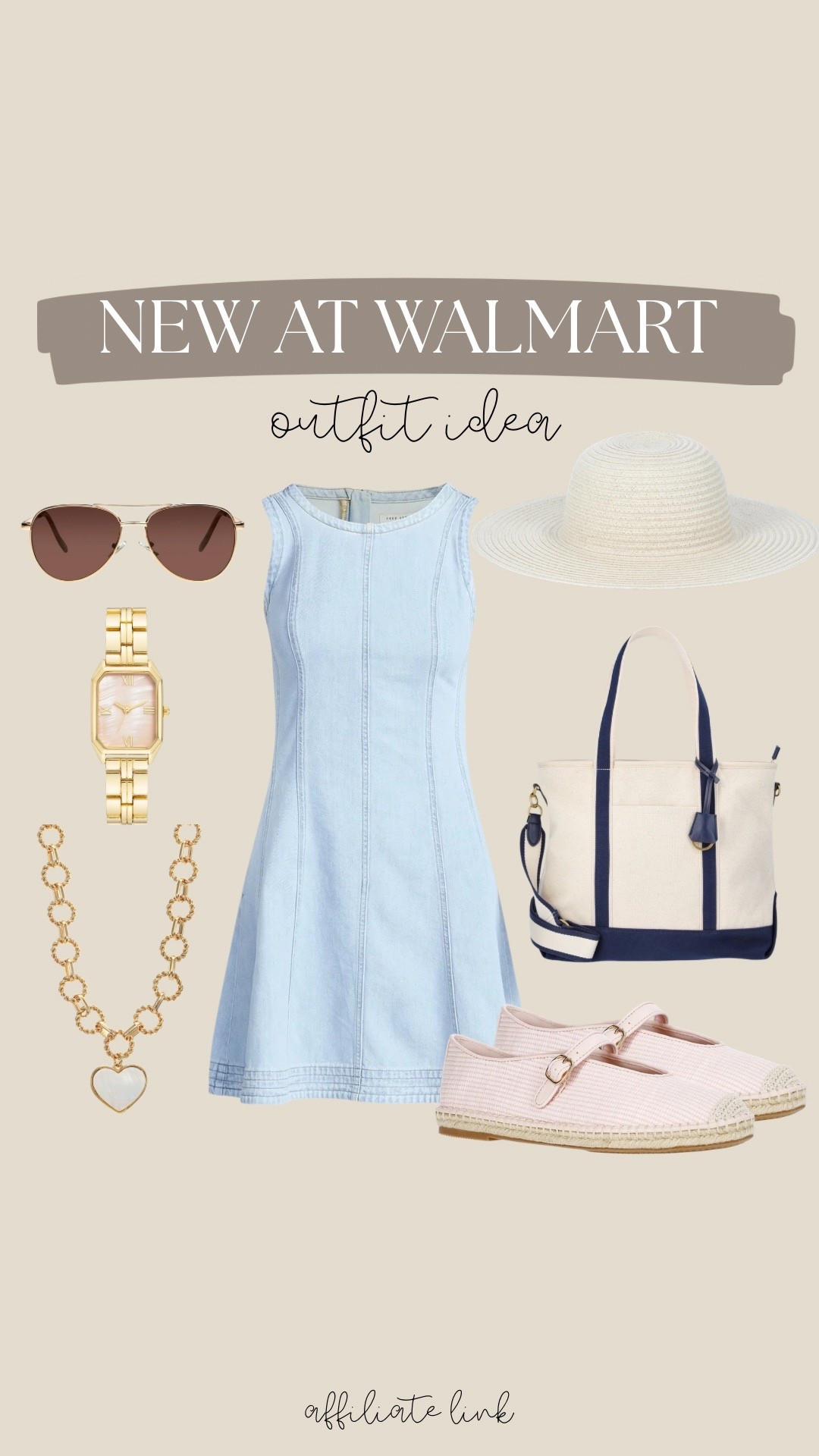 Walmart Outfit Idea for Women for spring or summer 

#LTKTravel #LTKmomlife #LTKootd