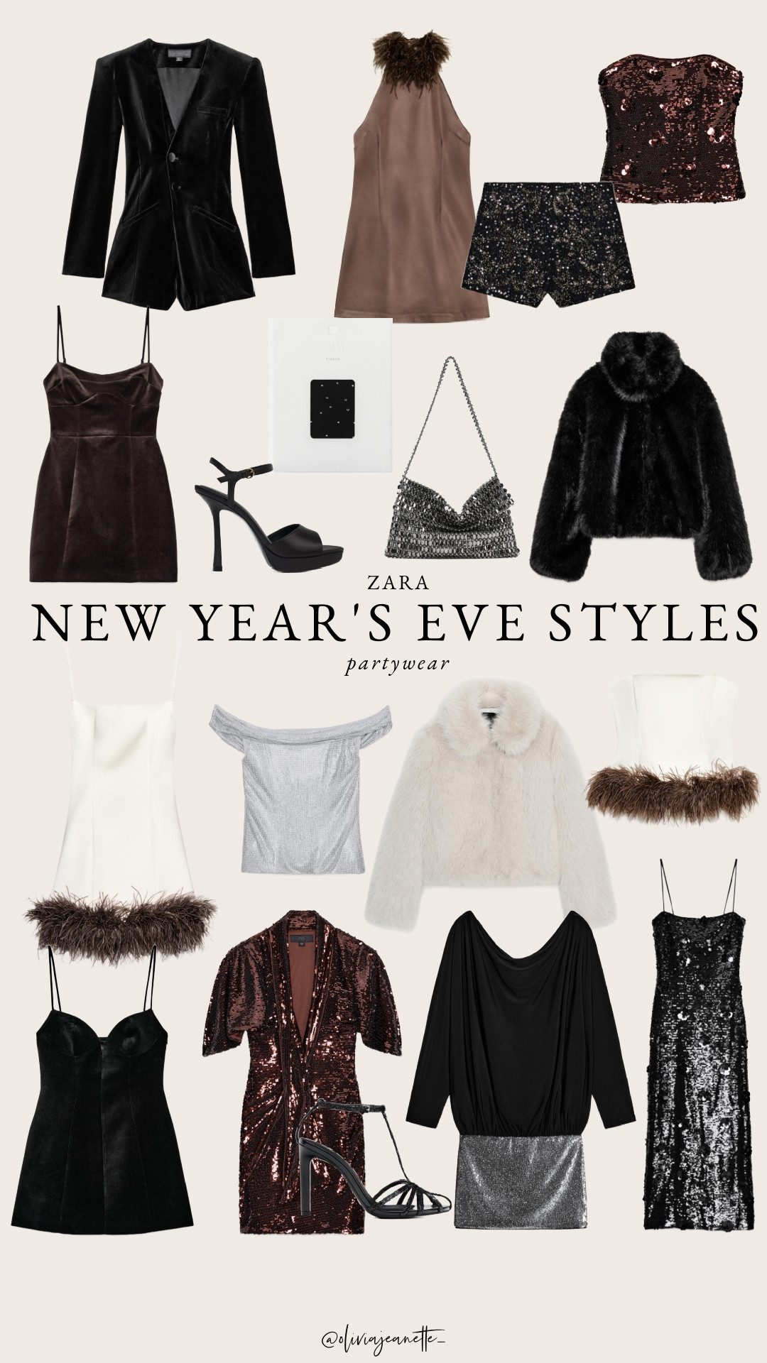 Zara NYE partwear for Nye!