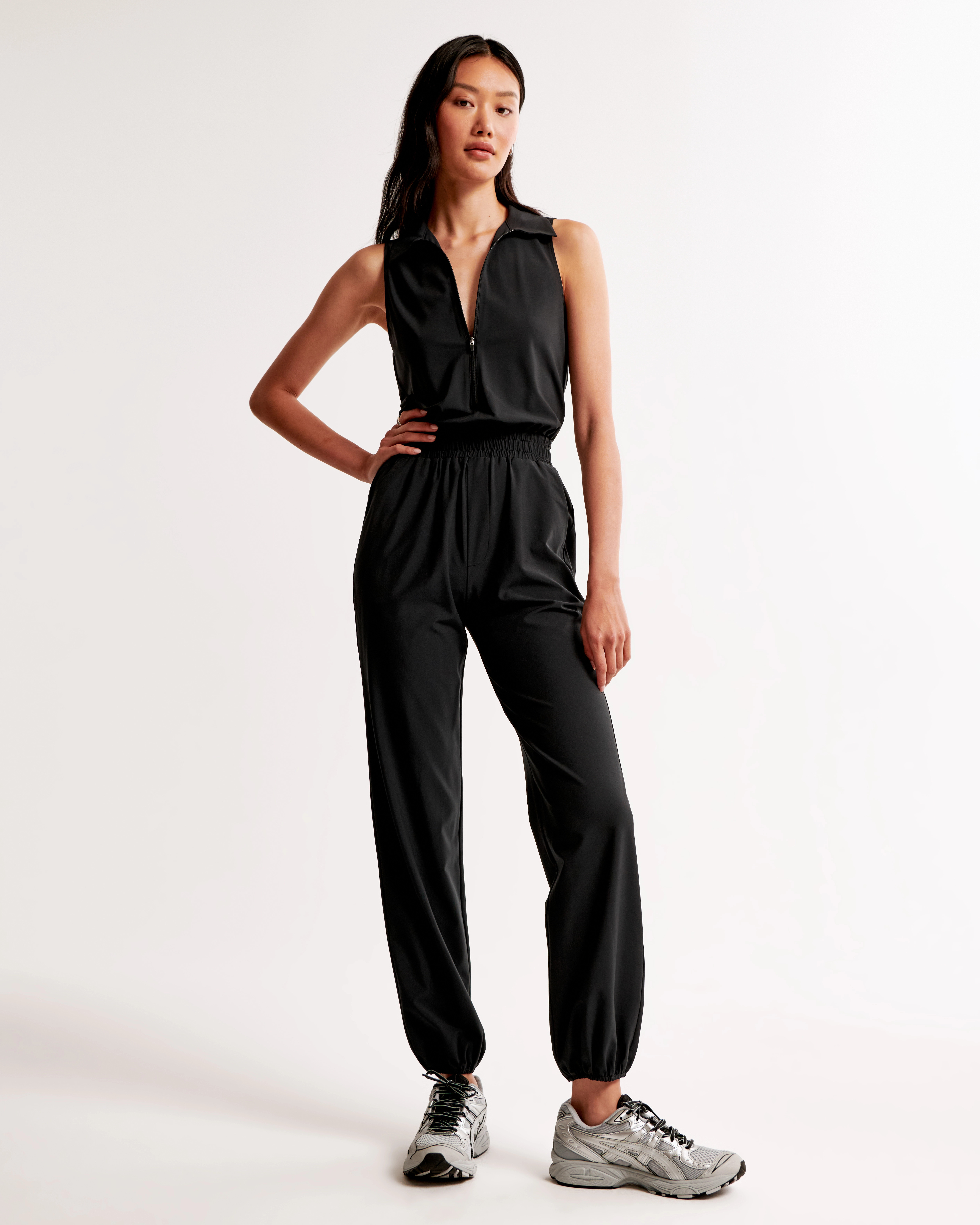 Traveler Zip-Up Jumpsuit | Abercrombie & Fitch (US)