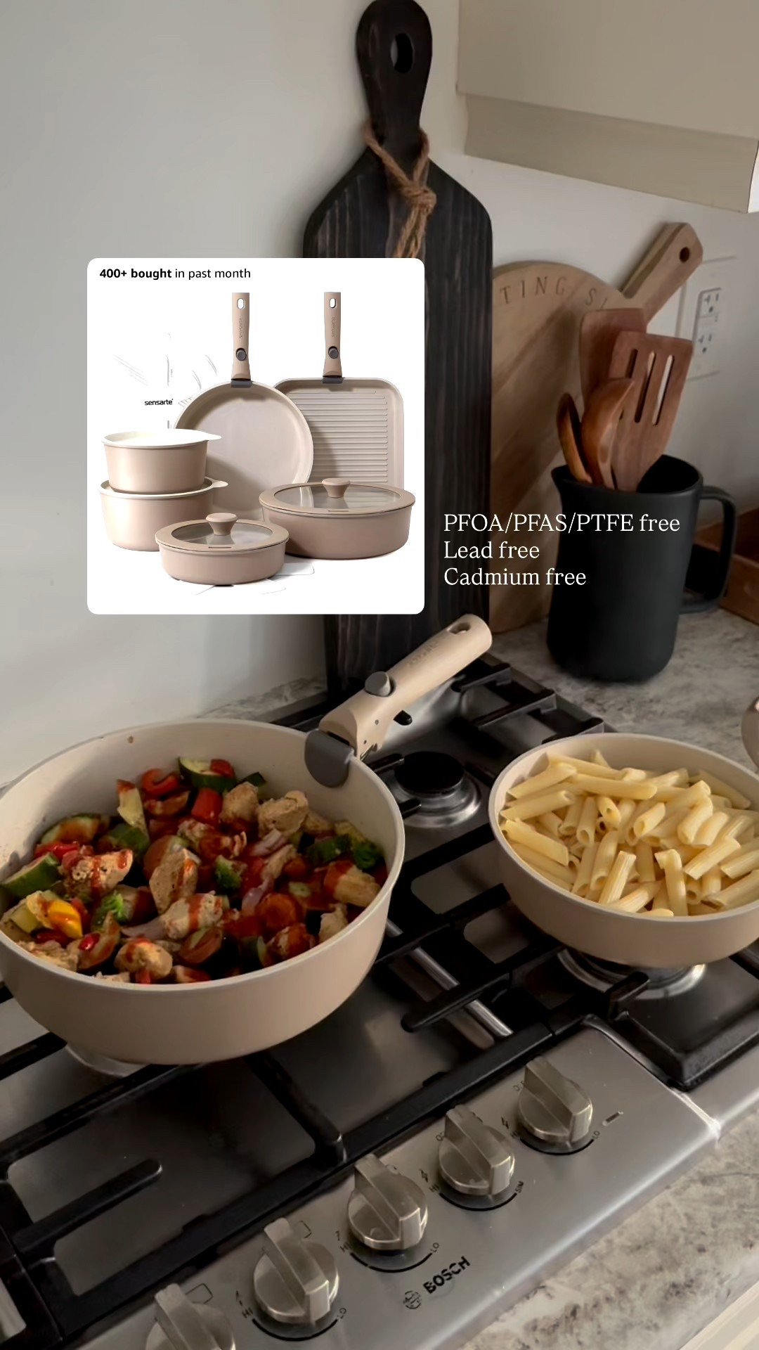 The one-pot dinners for busy weeknights are my fave. My NON-TOXIC ceramic pot set is still on sale! 

PFOA/PFAS/PTFE free
Lead free
Cadmium free

#cookware #kitchenware #kitchendecor #nontoxicliving #nontoxic #NonToxicLiving

#LTKhome #LTKsale #LTKfamily