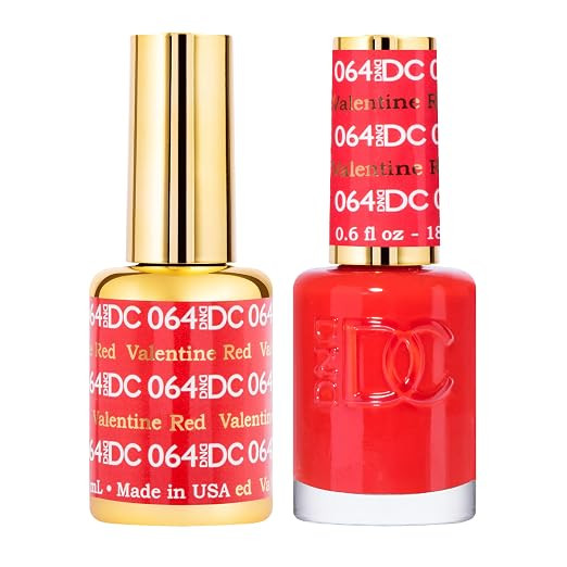 DND DC Gel Polish Set, Red Collection, UV/LED GelPolish and Air Dry Nail Lacquer, Matching Chip-F... | Amazon (US)