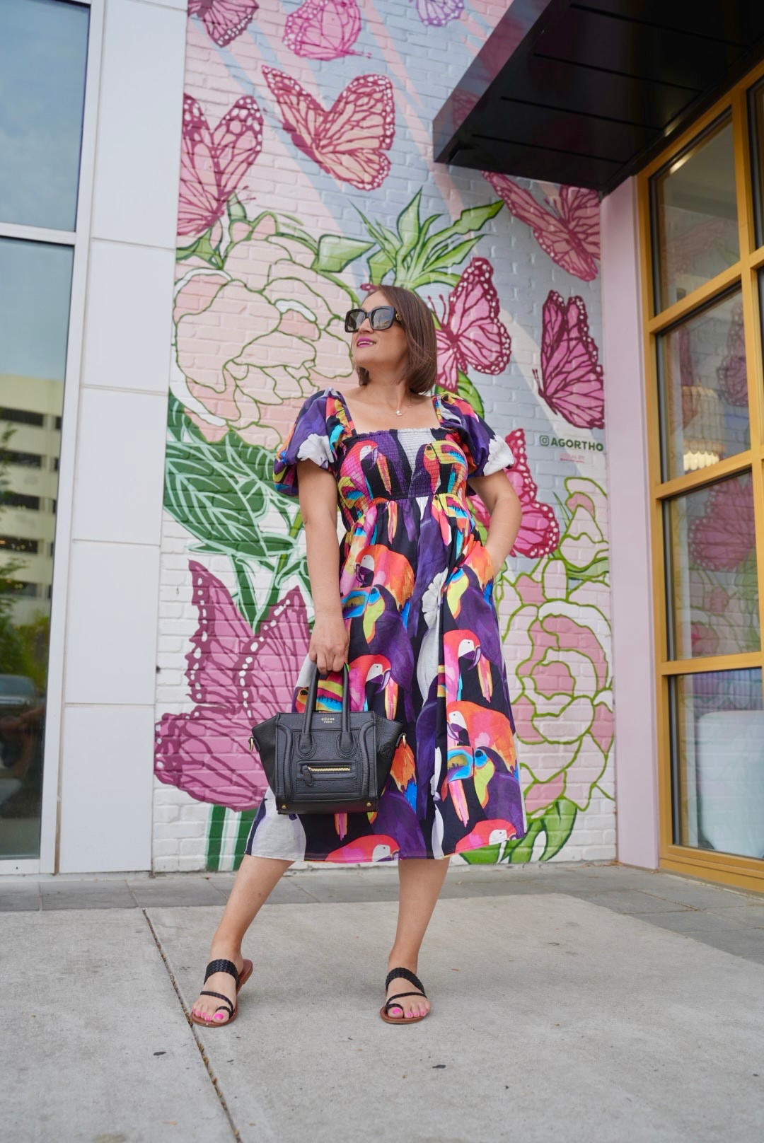 I love this colorful print, cute cut and adorable shoulder detail. Perfect for spring and summer 

#LTKSeasonal #LTKOver40 #LTKFindsUnder50