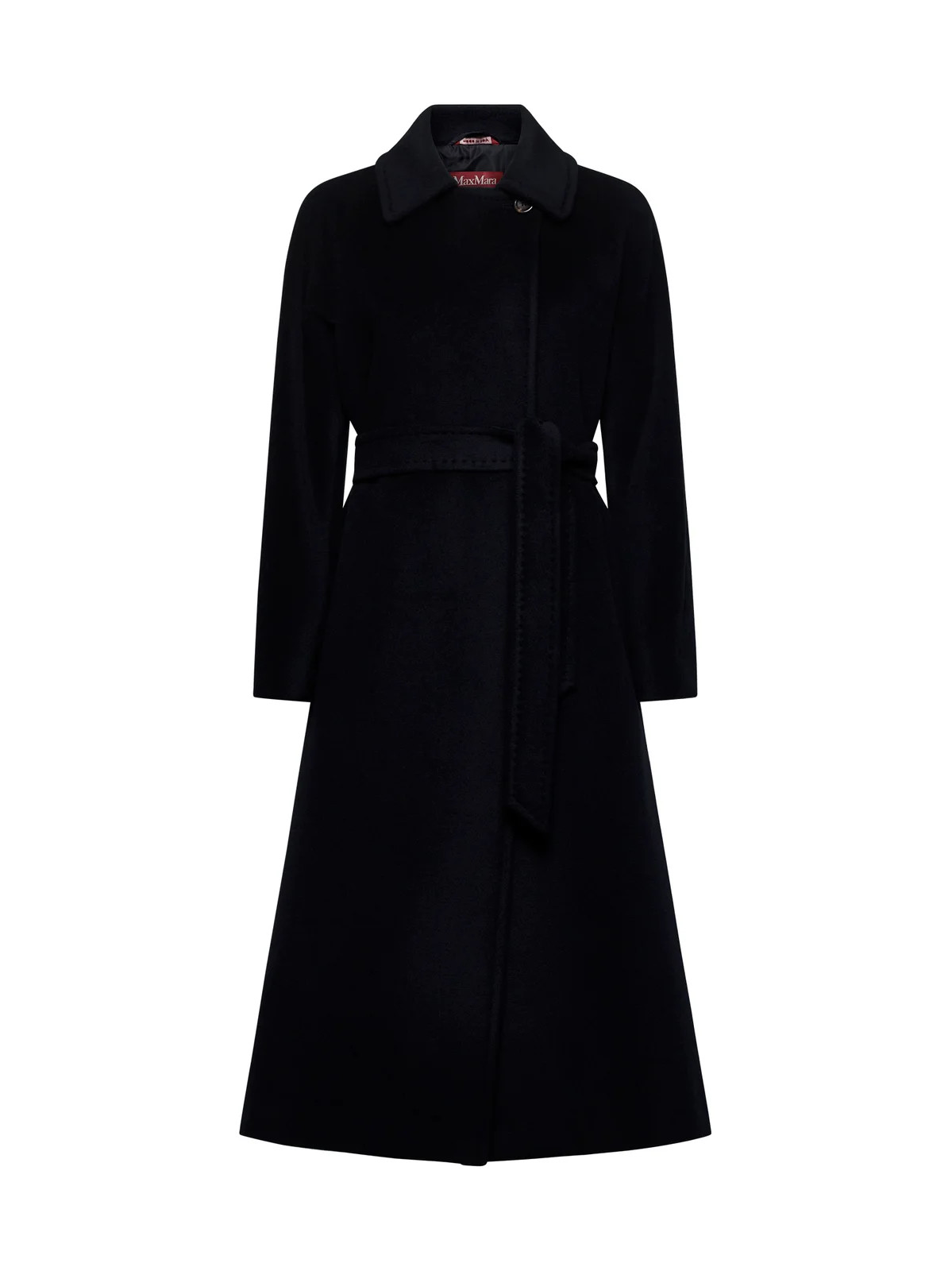Max Mara Collared Belted Coat | Cettire Global