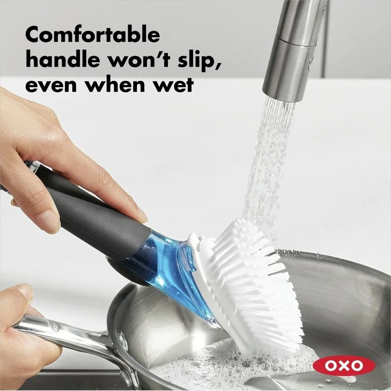 OXO Softworks Plastic Soap Dispensing Dish Cleaning Brush | Walmart (US)