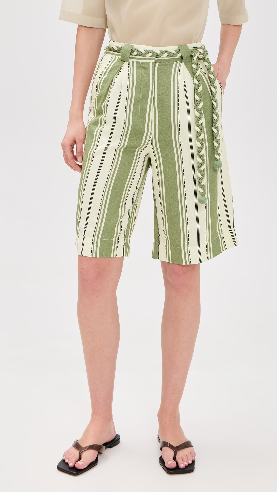 Relaxing Stripe Bermuda Shorts | Shopbop