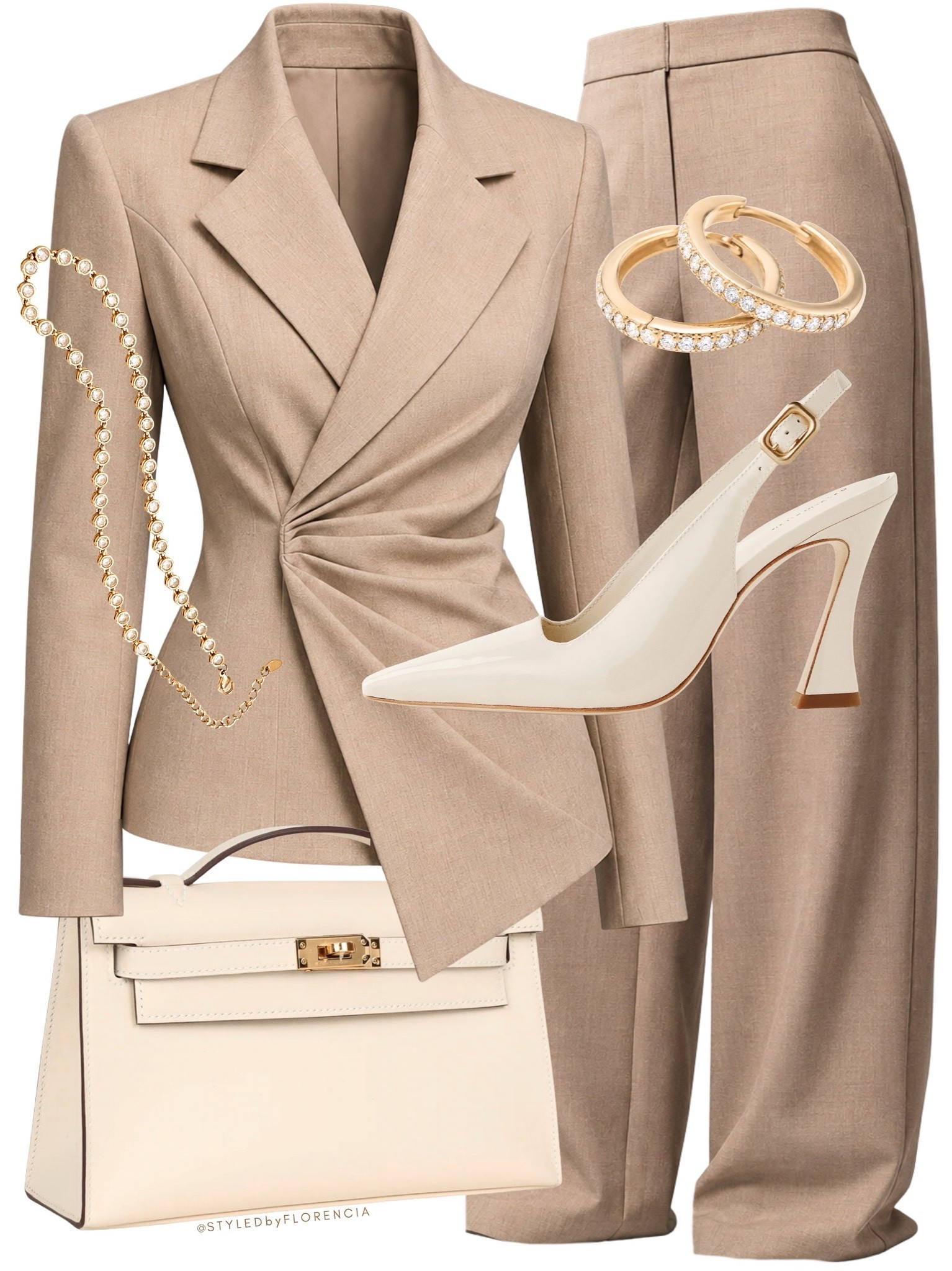 a feminine take on the tan suit💪🏽✨