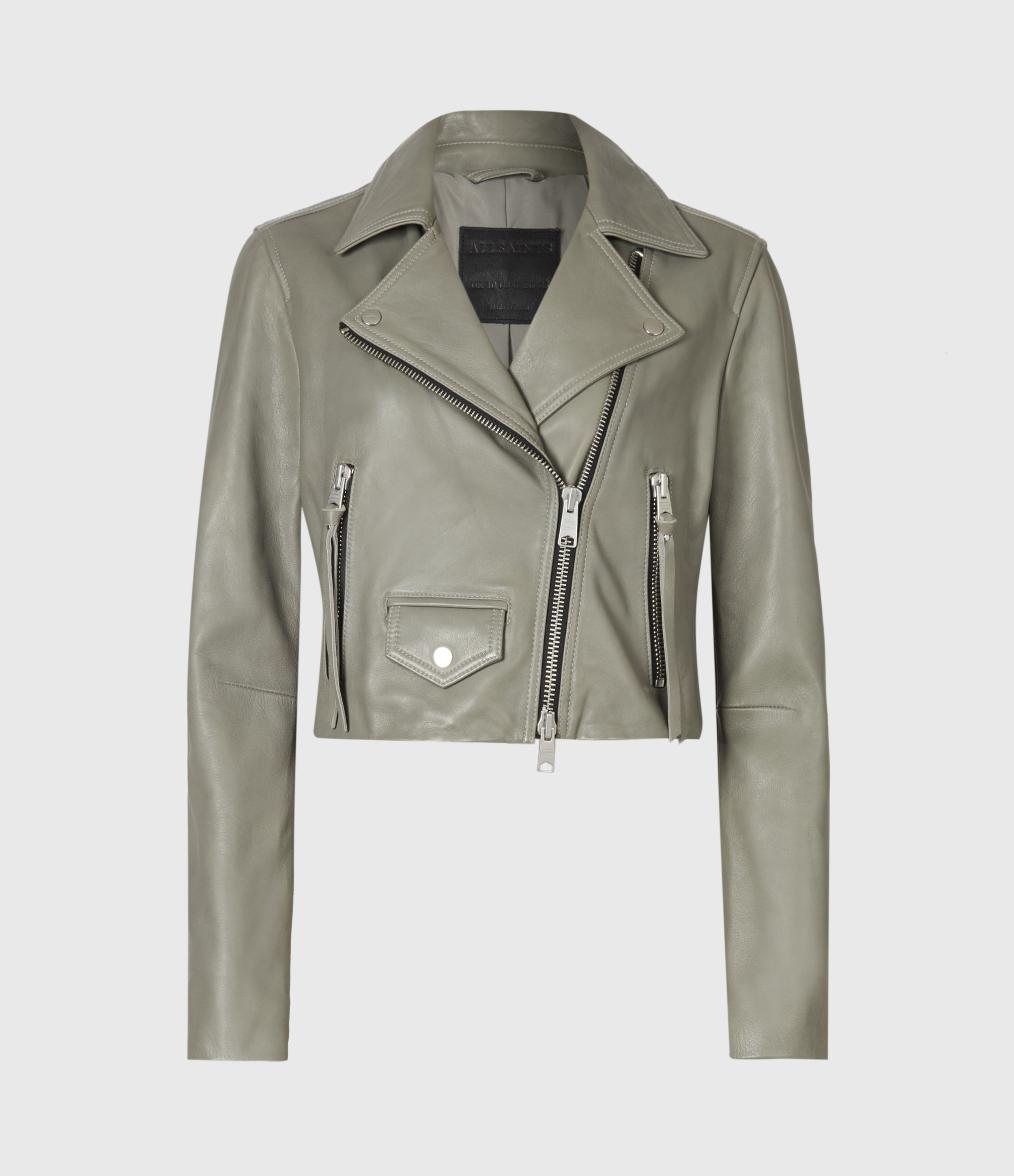 Elora Leather Biker Jacket | AllSaints UK