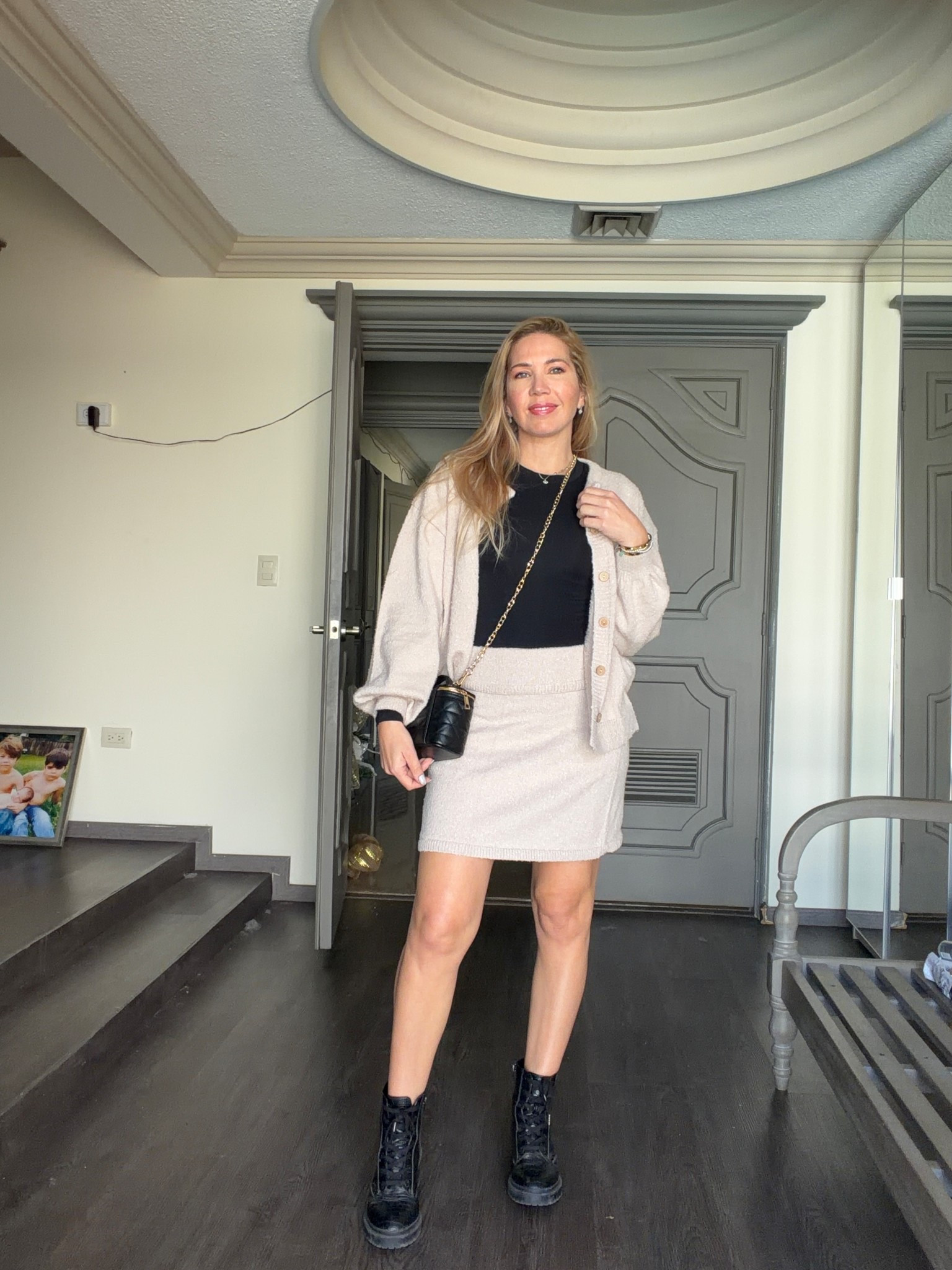 This amazon skirt set is so cozy and perfect. Linking everything for you