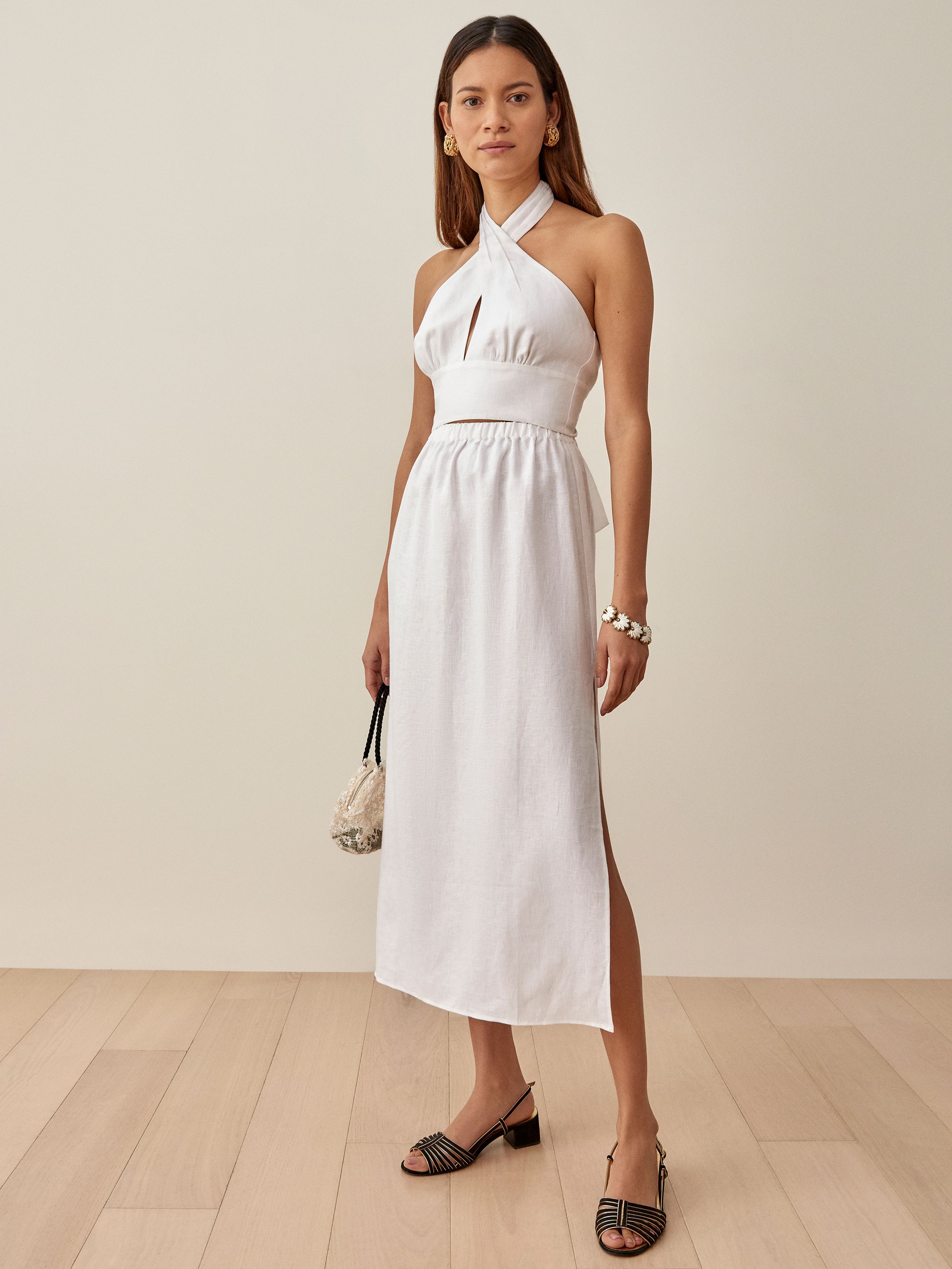 Tulin Linen Two Piece | Reformation (US & AU)