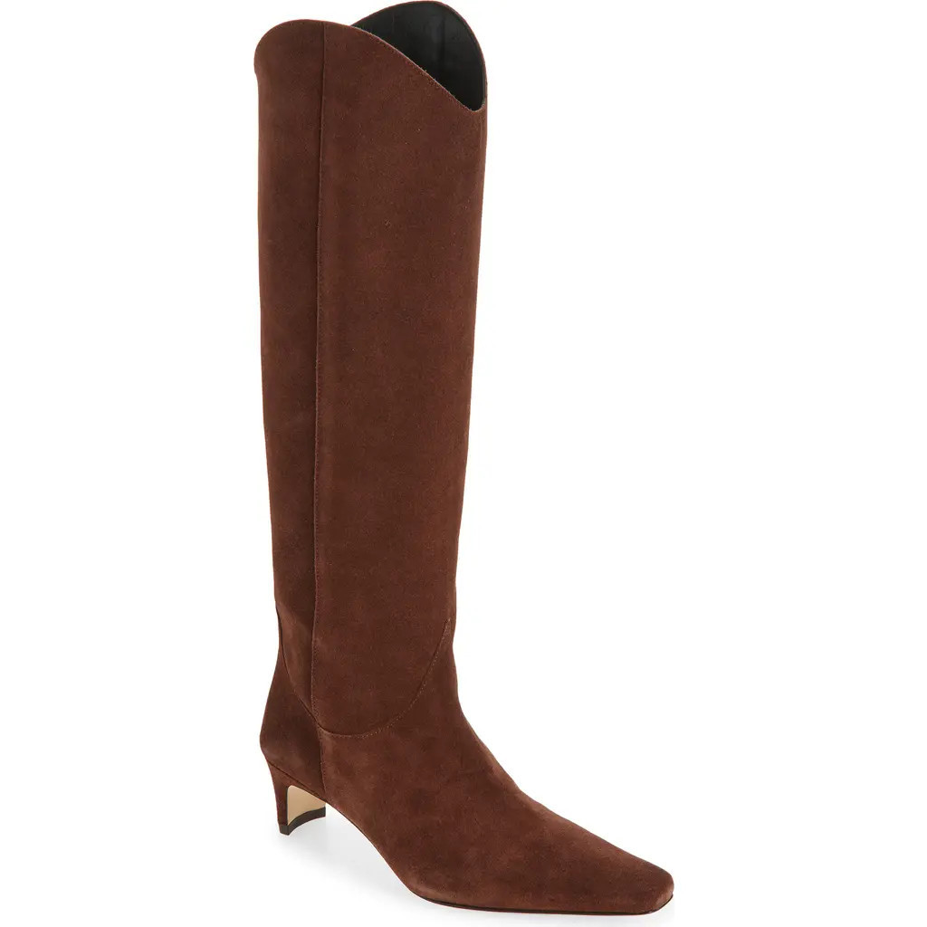 STAUD Western Wally Boot in Mahogany at Nordstrom, Size 36.5 | Nordstrom