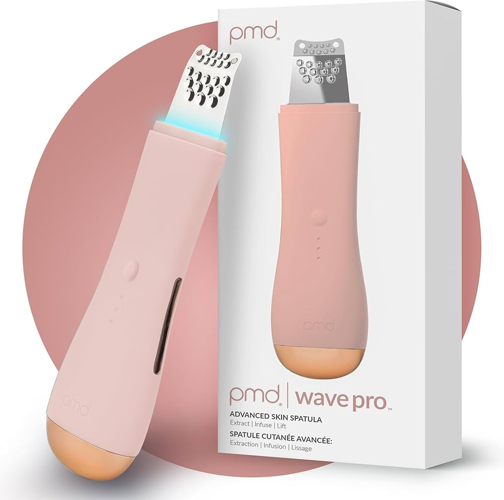 PMD Wave Pro - Professional-Grade Advanced Skin Spatula - Extract, Infuse, & Lift - SonicGlow Vib... | Amazon (US)