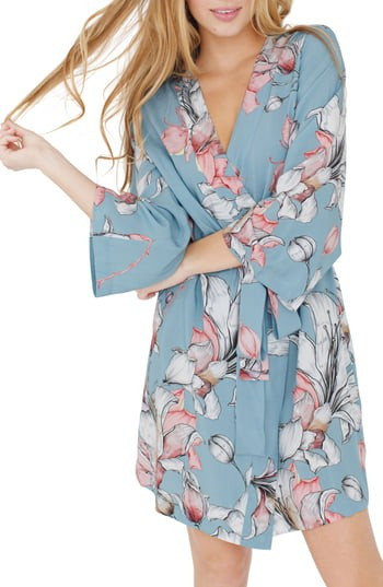 Women's Plum Pretty Sugar Floral Kimono Robe | Nordstrom