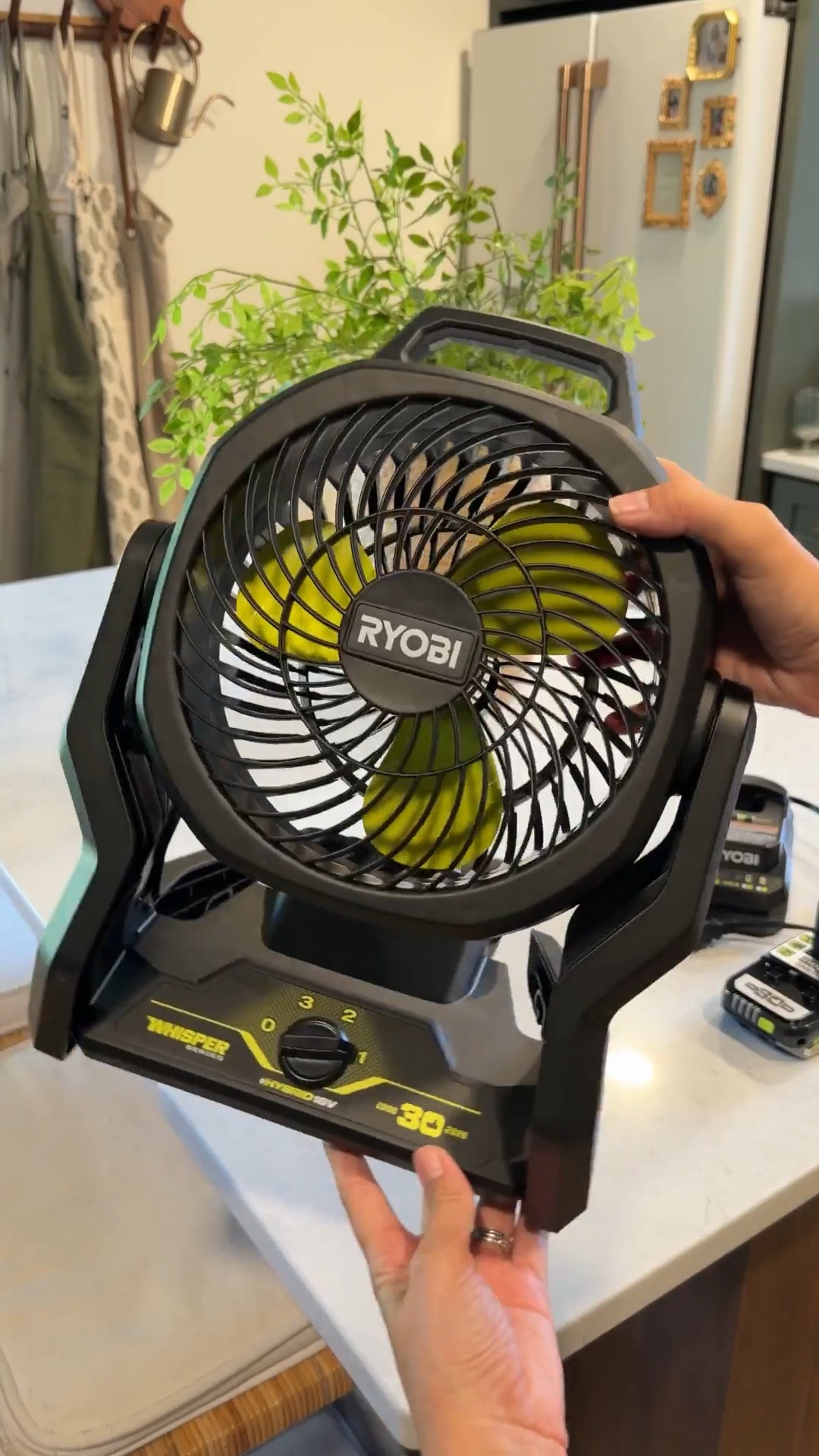Limited edition black RYOBi fan 🛠️

#LTKHome