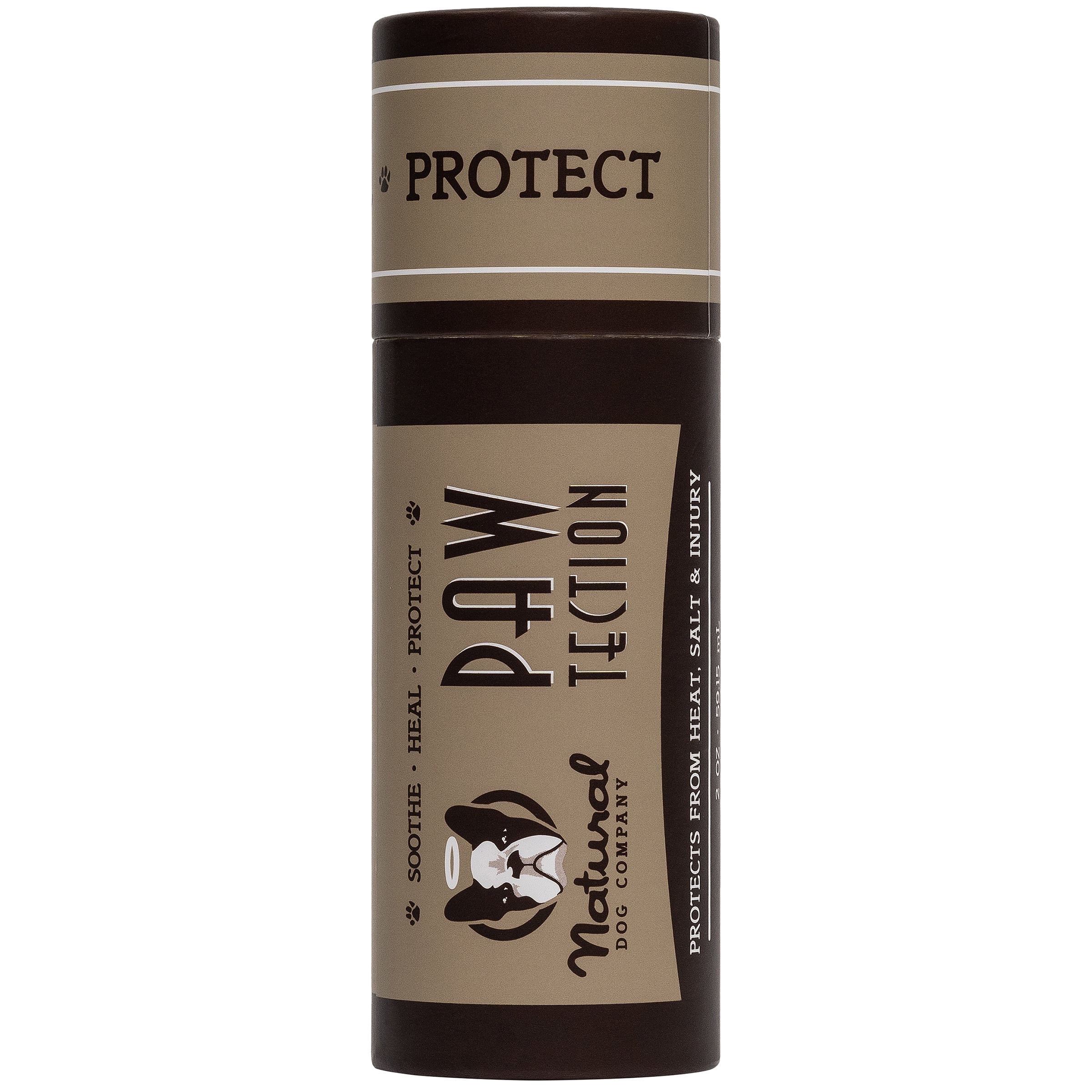 Natural Dog Company PawTection Dog Paw Balm, Protects Dog Paws from Heat, Salt, Snow, Prevents Pa... | Walmart (US)