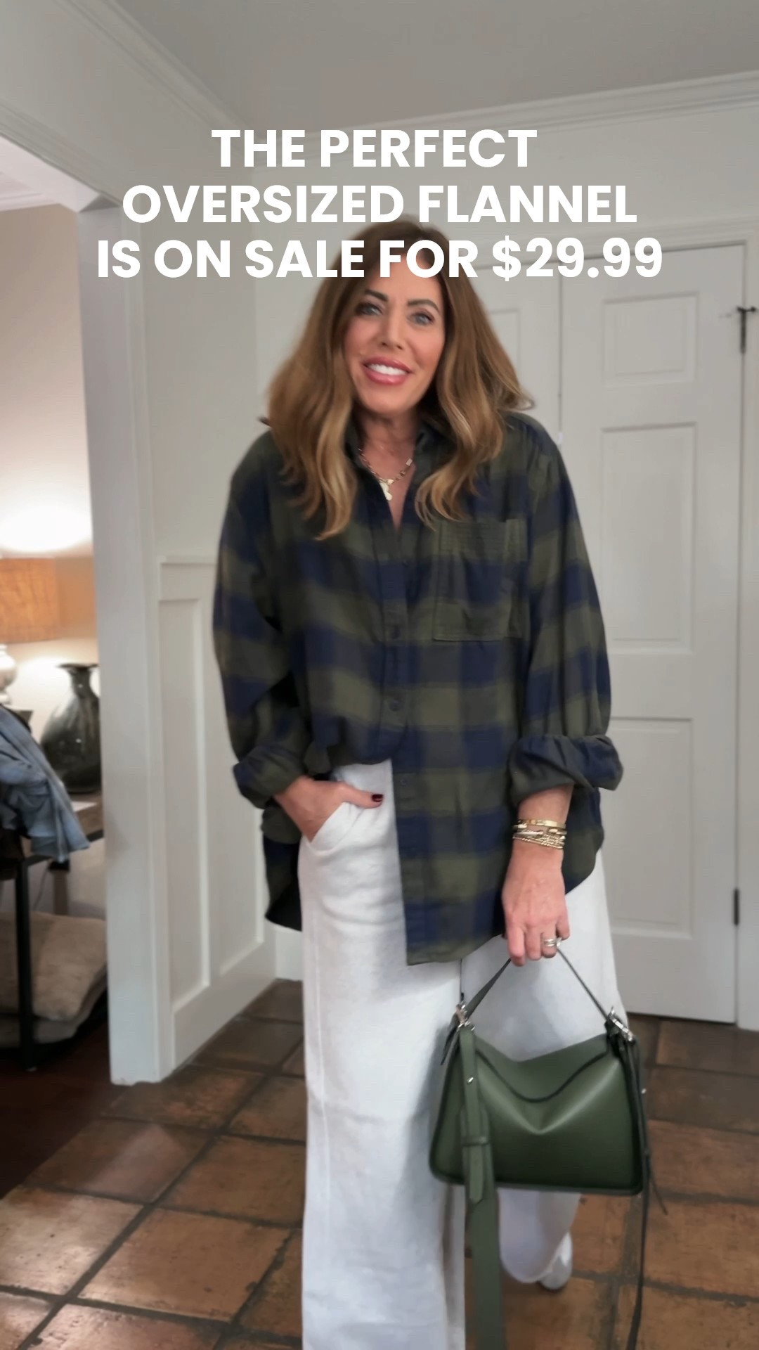 My favorite oversized flannel from aerie is on clearance for under $30

I live in these all fall winter and into spring

You can dress it up or down, style it so many different ways! It is truly oversized and perfect to wear with leggings, sweatpants jeans, and more. I am wearing my true size medium.

the softest lived in flannel and so cozy 

 #LTKStyleTip



#LTKOver40 #LTKSaleAlert #LTKootd