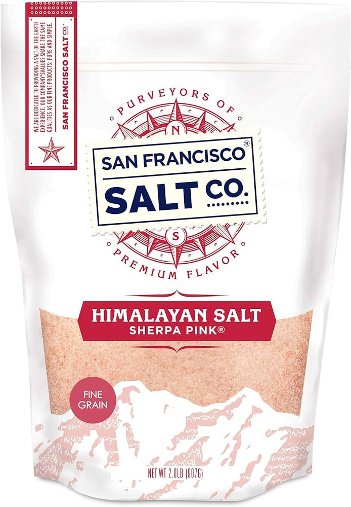 Sherpa Pink Himalayan Salt - 2 lbs. Fine Grain | Amazon (US)