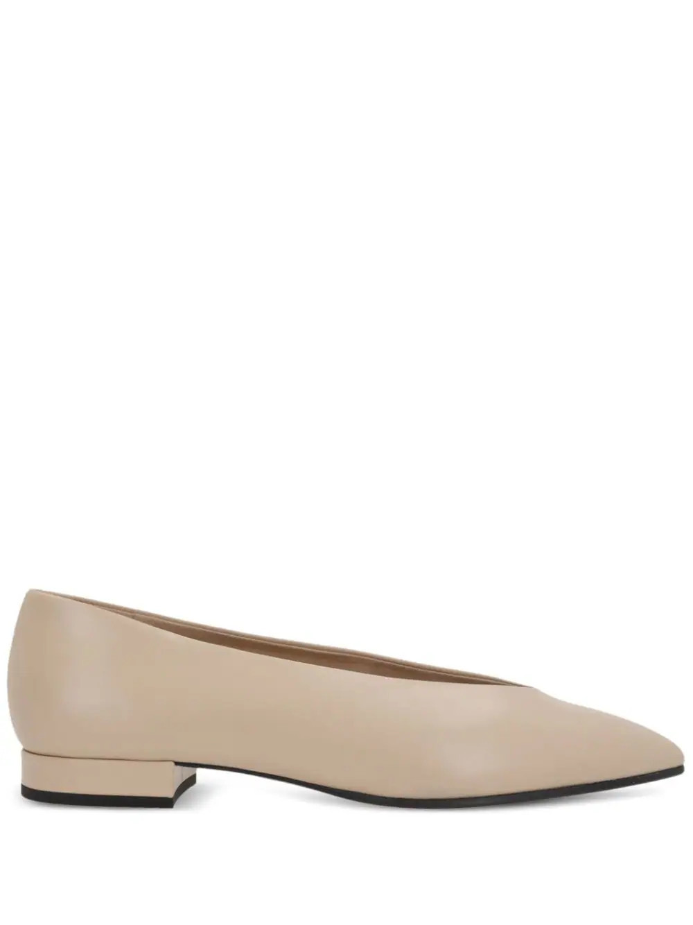 Loro Piana Rebecca ballerina shoes - Neutrals | Farfetch Global