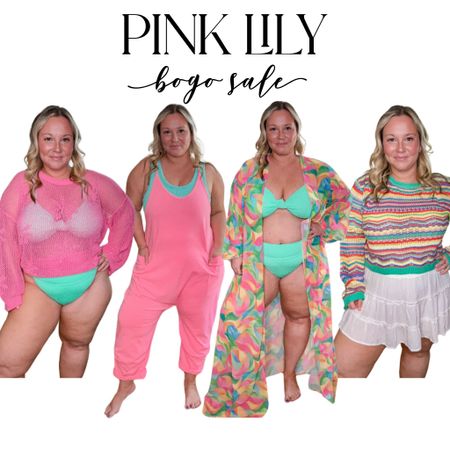 Pink Lily BOGO buy one item get one half off (on select items!)
@pinklily #pinklilypartner #pinklily

Spring styles also cute for vacation!!
Wearing size medium in jumpsuit 
Size large in crop tank (size up!)
Swimsuit size XL 
Size medium in wrap coverup
Size XL skort
Size large in both tops

Vacation outfit, travel style, resort wear, size 12 style 

#LTKover40 #LTKmidsize #LTKsalealert