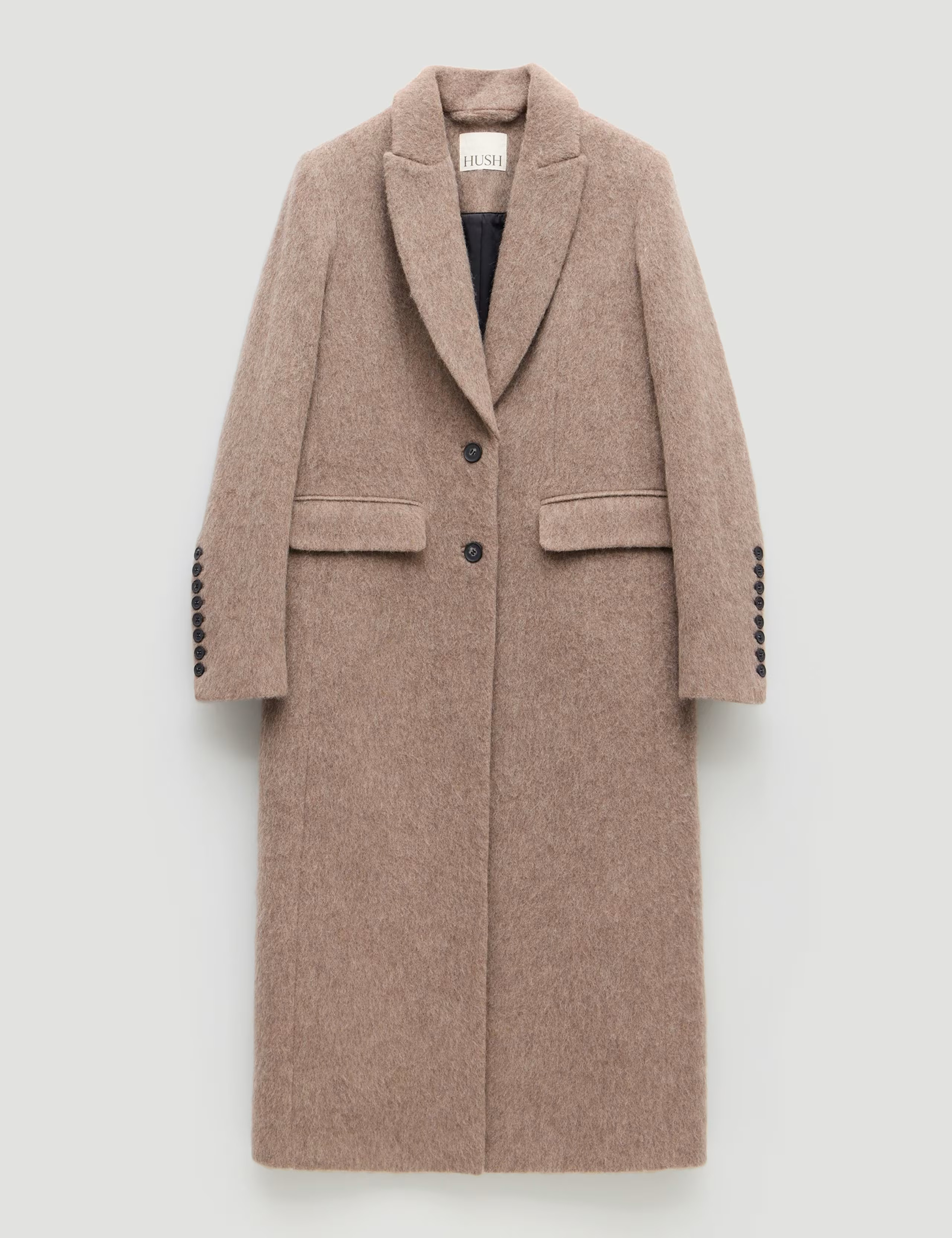 Wool Rich Textured Longline Coat | Marks & Spencer (UK)