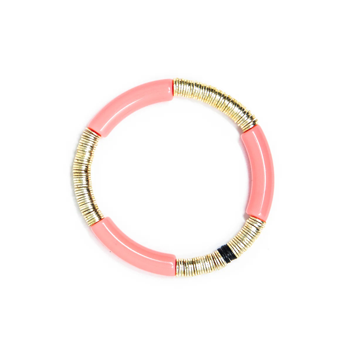 Coral Zo Bracelet 6mm | Allie + Bess
