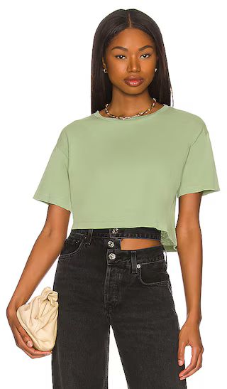 Green The Bay Tee Shirt in Sage Green | Revolve Clothing (Global)