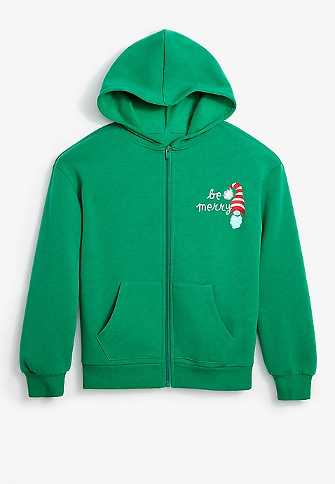Girls Be Merry Hoodie | Maurices