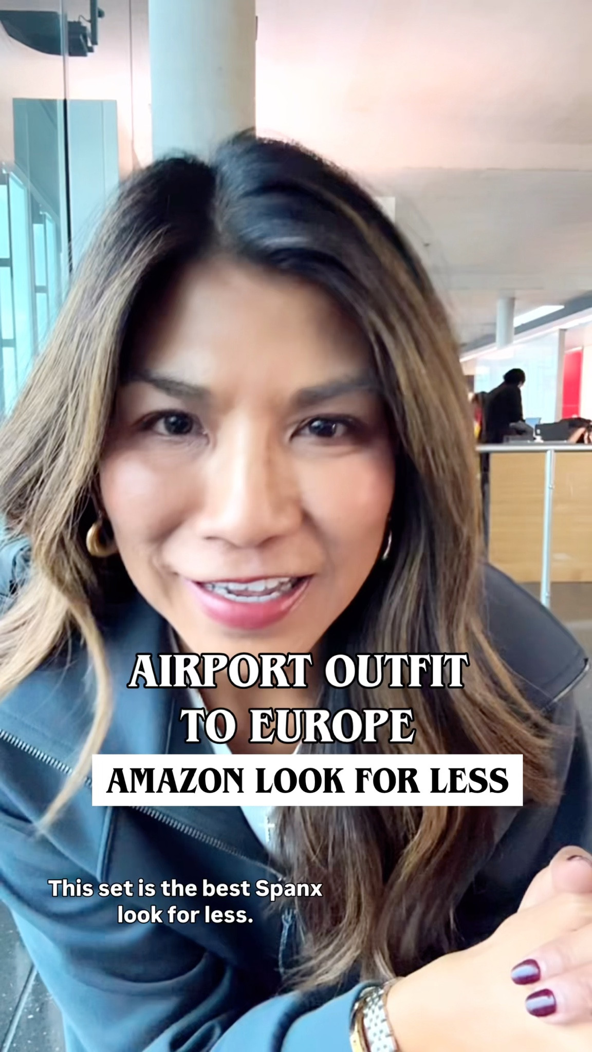 I’m 5’2” 118#ish for reference 
Look for less set in XS tts-Color is Dark Storm. I also have it in Red and Heather Gray.
Boots fit tts(fix fur lining and soft and great quality brand).
White layering tee in small fits tts.
Carry-on luggage onky(regular size in tan)-so good!
Black
Personal bag fits under plane seats and fits so much!

#LTKootd #LTKFindsUnder50