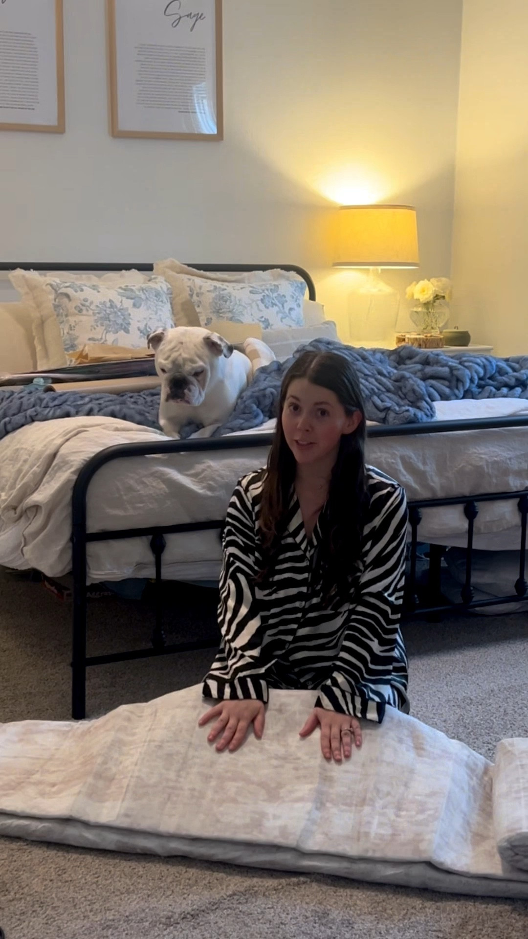 The quality of this rug is insane!!!! Love how it brightens up the room! 

#LTKHome #LTKSaleAlert #LTKvlog