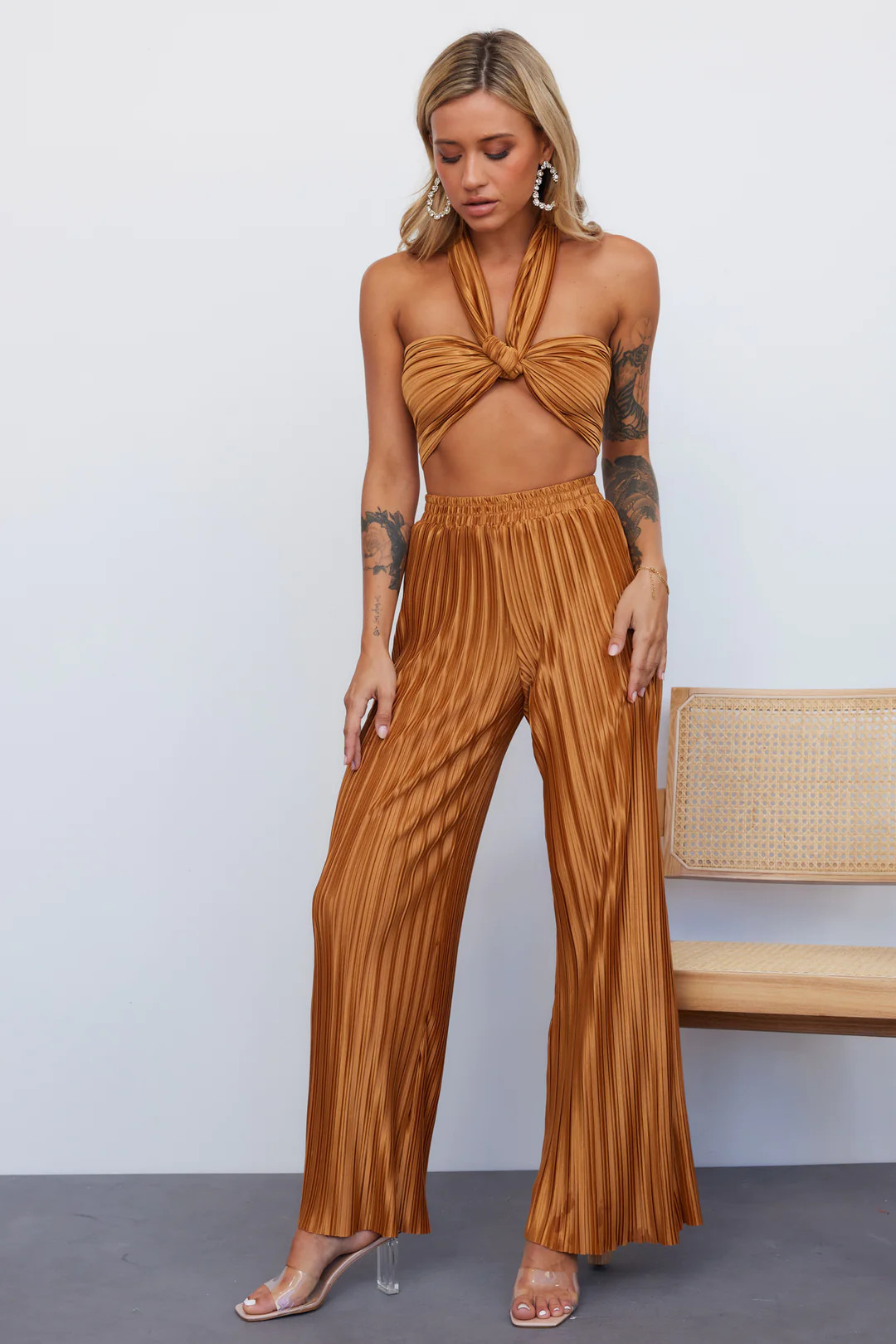 Set Heart Pants Bronze | Hello Molly (AU)