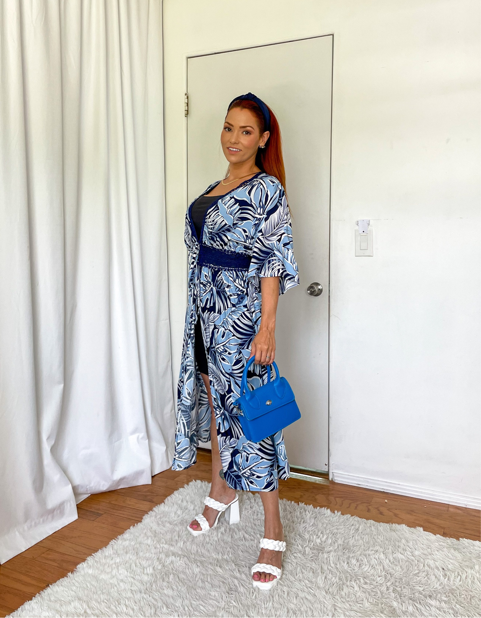 Blue and white flowy beach cover up summer dress. Wearing size small, dress is TTS. Summer fits | summer dress | summer outfit | summer dress outfit | summer outfit idea

#LTKFindsUnder50 #LTKStyleTip #LTKFindsUnder100