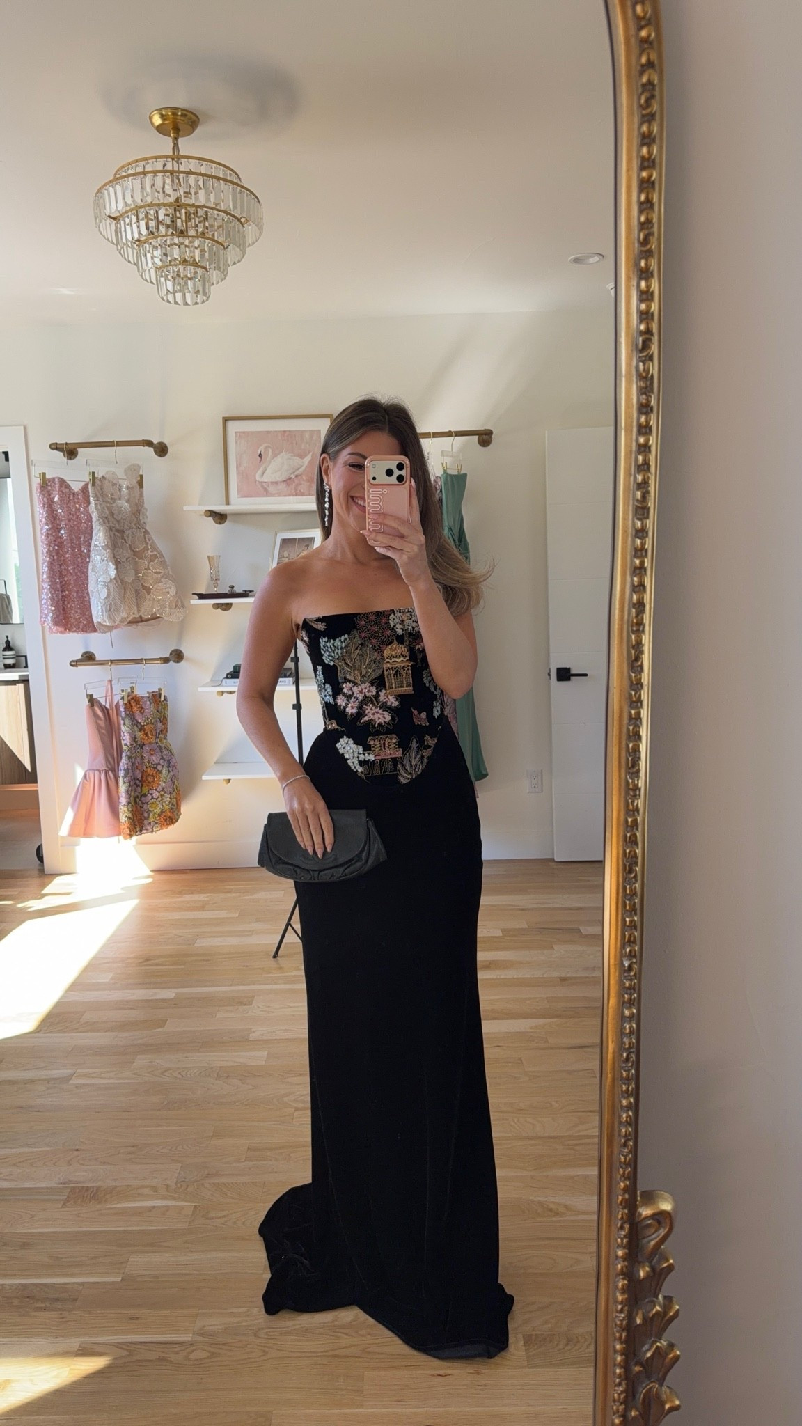 strapless black gown with an embroidered floral bodice and a sleek fitted skirt fall wedding guest dress for every girl 💍

I’m 5’4” & wearing my usual smalls/2

vivrelle code: emerson20

fall wedding guest dresses, wedding guest dresses, cocktail dresses, semi-formal dresses, black tie wedding guest dresses, destination wedding guest dresses, garden party dresses, wedding guest outfit ideas, fall dresses, autumn dress

#LTKSeasonal #LTKWedding #LTKU