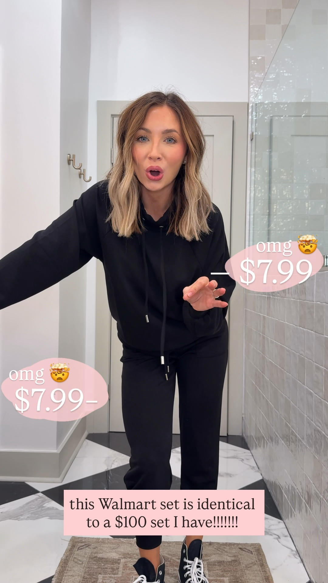 This Walmart set is SO SOFT and feels exactly like spanx!!! The top and bottom are both on sale for $7.99 

#LTKFindsUnder50 #LTKPetite #LTKStyleTip