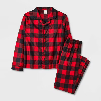 Kids' 2pc Button Up Pajama Set - Cat & Jack™ | Target