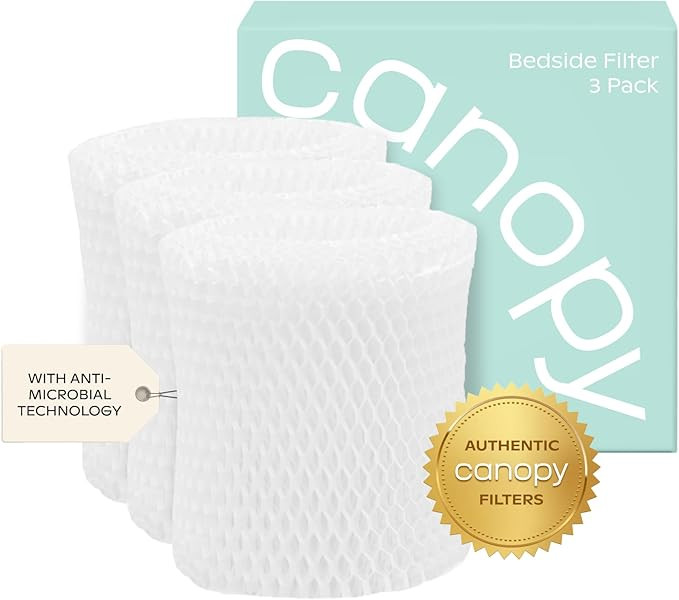 Canopy Original Bedside Humidifier Filters, Replacement Filters - Compatible with Canopy Bedside ... | Amazon (US)