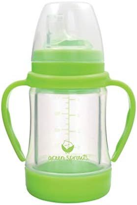 green sprouts Sip & Straw Cup made from Glass | Safer from the inside out | Liquids only touch si... | Amazon (US)