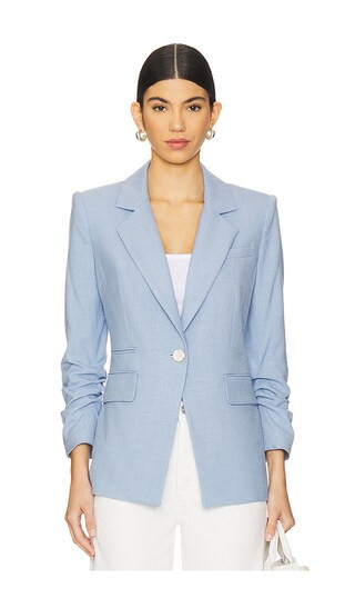 Veronica Beard Battista Dickey Jacket in Blue. - size 00 | Revolve Clothing (Global)