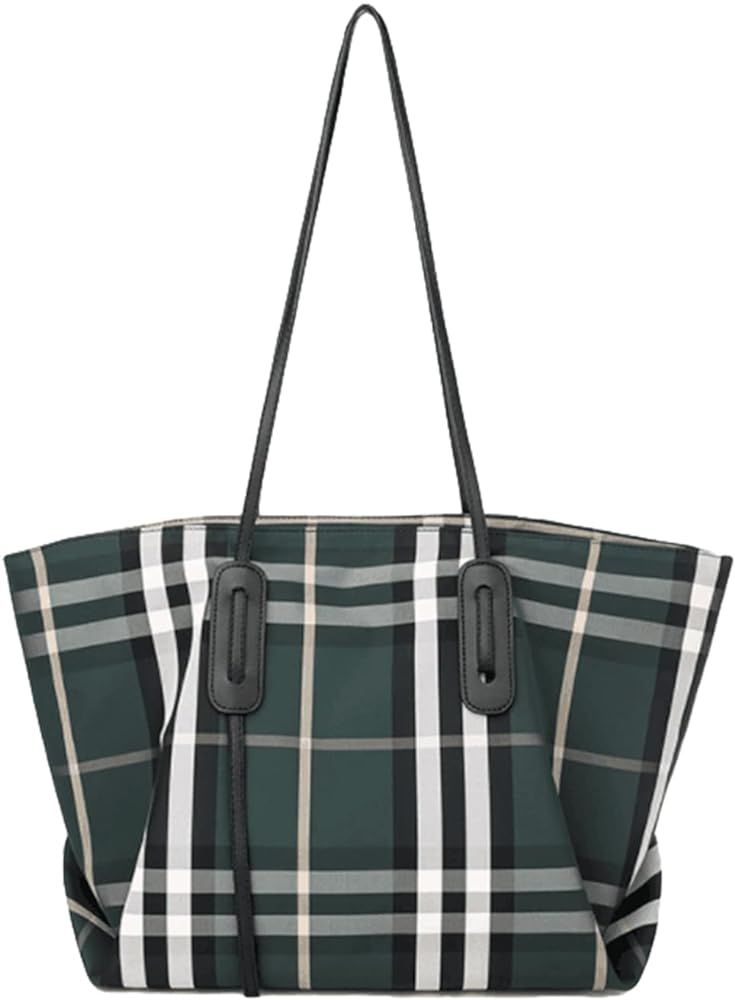 Handbags for Women Canvas Fashion Large Capacity Roomy Bag Ladies Crossbody Purse Fashion Tote To... | Amazon (US)