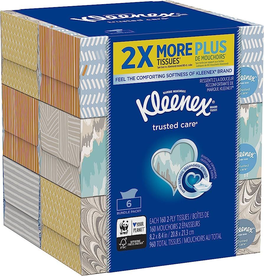 Kleenex Trusted Care Everyday Facial Tissues, Amazon Kitchen Finds Amazon Essentials Amazon Finds | Amazon (US)