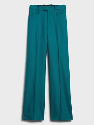 High-Rise Italian Pant, Christmas Party Outfit, Holiday Party Outfit, Thanksgiving Dinner Outfit | Banana Republic (US)