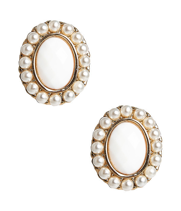 Hampton - Pearl Stud - Sarah Weisbrod Collection | Lisi Lerch Inc