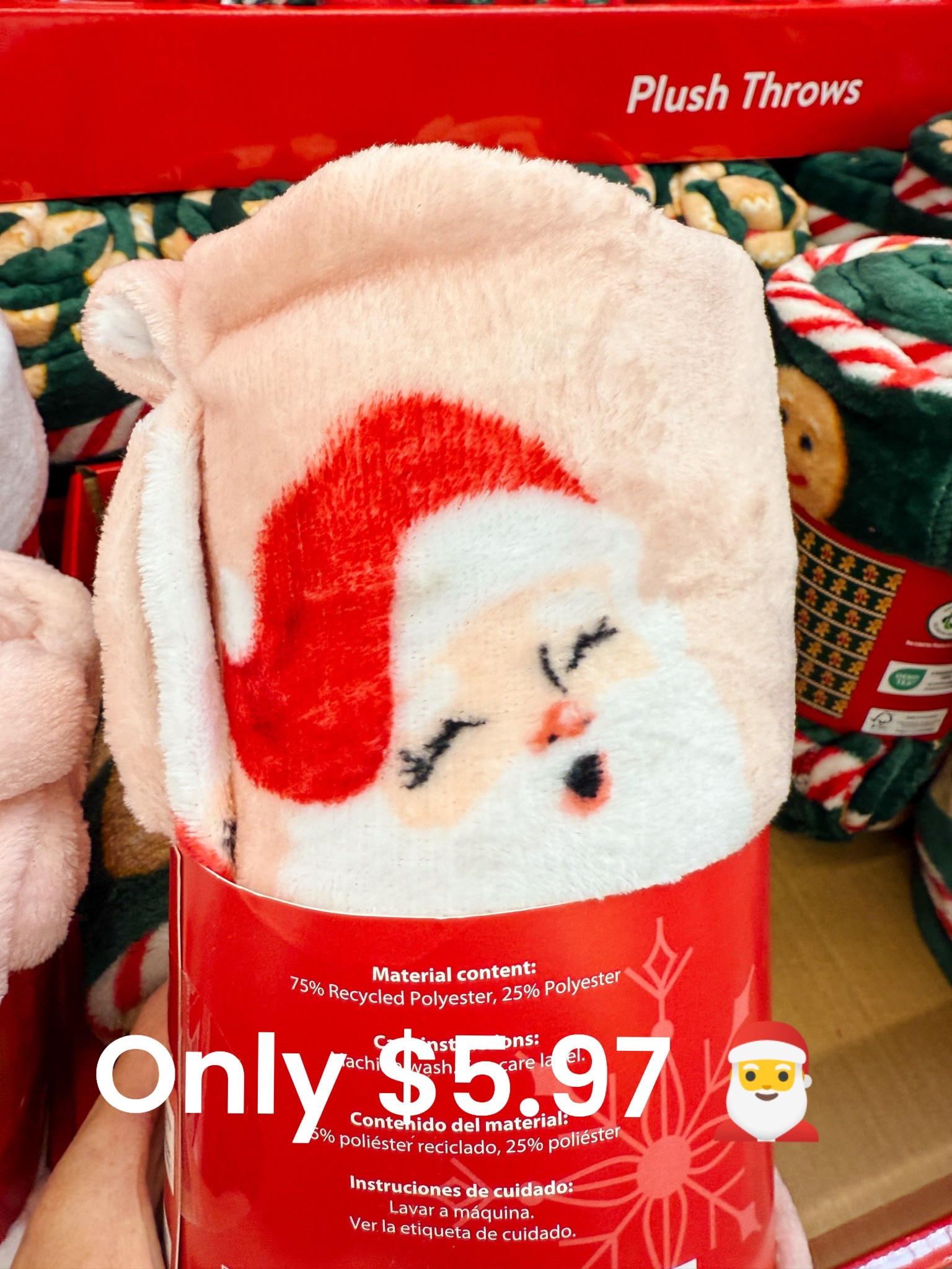 Found the softest holiday throw for under $6 🎅🏼✨
Lightweight, cozy, and perfect for bedrooms, baskets, gifting, or kiddos’ beds. Linking all the patterns!

#WalmartFinds #HolidayHomeDecor #ChristmasThrow #CozyHomeVibes #BudgetFriendlyFinds #WalmartHoliday #Santadecor

#LTKHoliday #LTKHome #LTKSeasonal