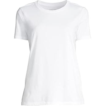 Hanes Women's Perfect-T Short-Sleeve T-Shirt, Women’s Crewneck T-Shirt, Women’s Short-Sleeve ... | Amazon (US)