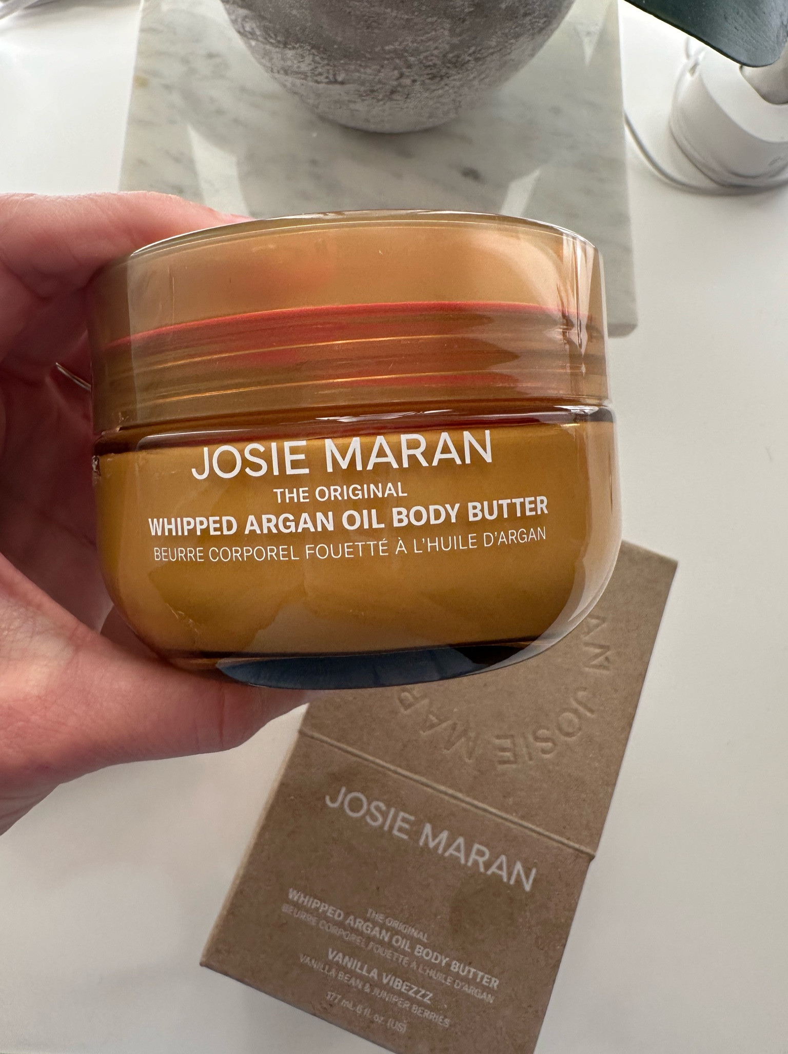 Vanilla body butter. I love that it rates 100 on #Yuka app! #clean 

#bodybutter #SephoraSale #Sephora 

#LTKxSephora #LTKsalealert #LTKbeauty