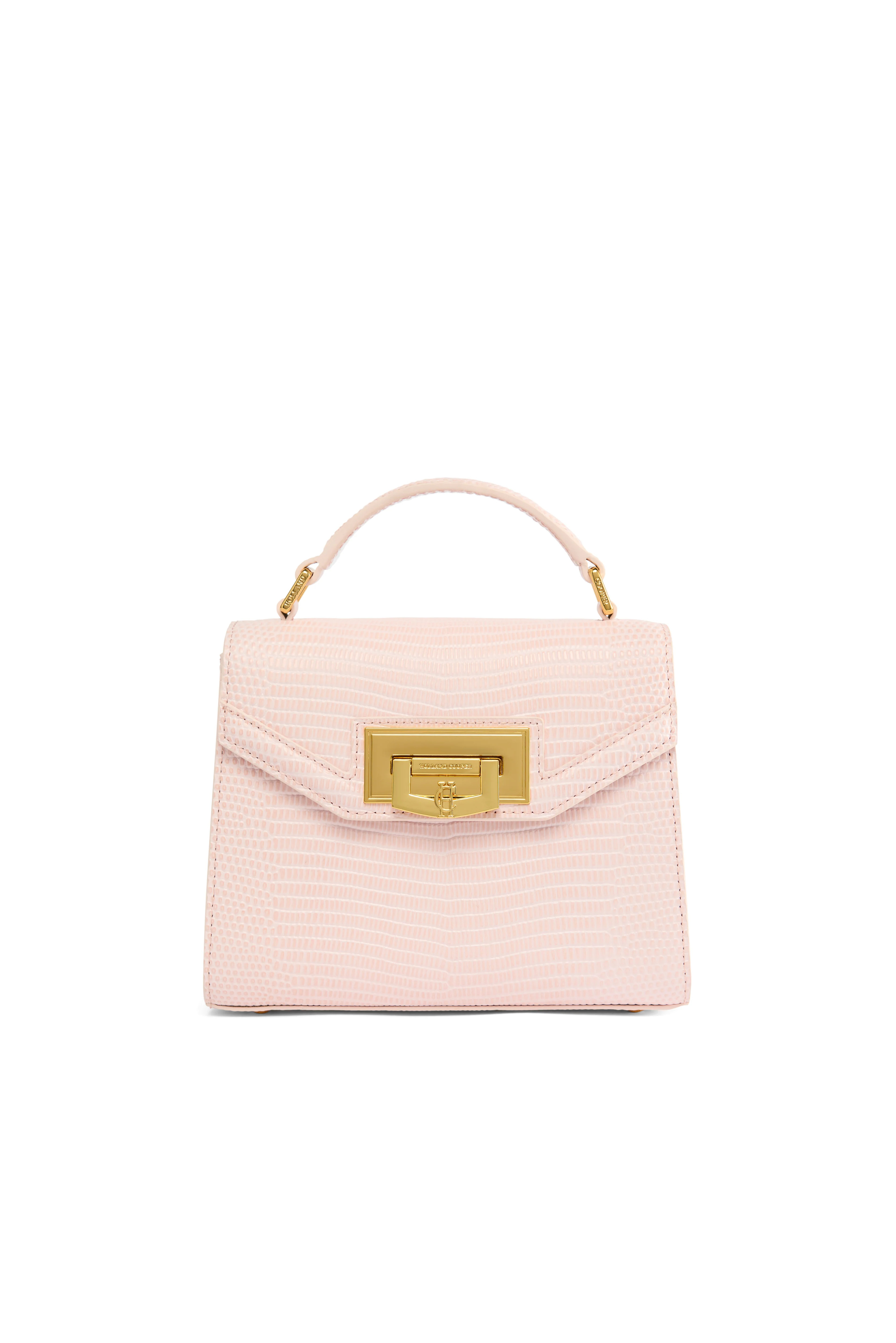 Mini Cheltenham Bag (Blush Lizard) | Holland Cooper